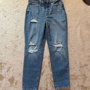 NWT New Never Worn with Tags Old Navy OG Straight Higher High Rise Size 6 Jeans